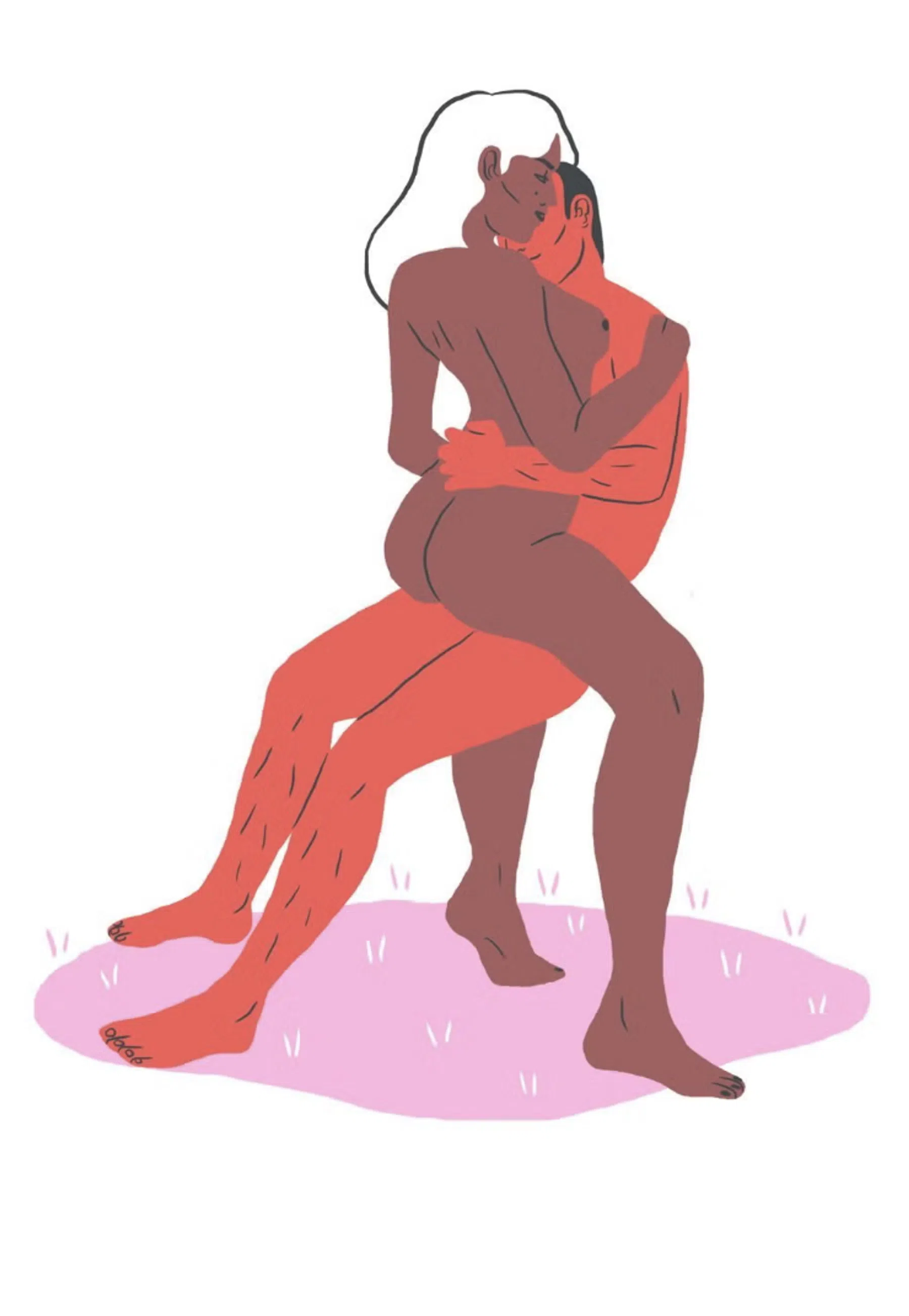 Koppel doet the seatless bike